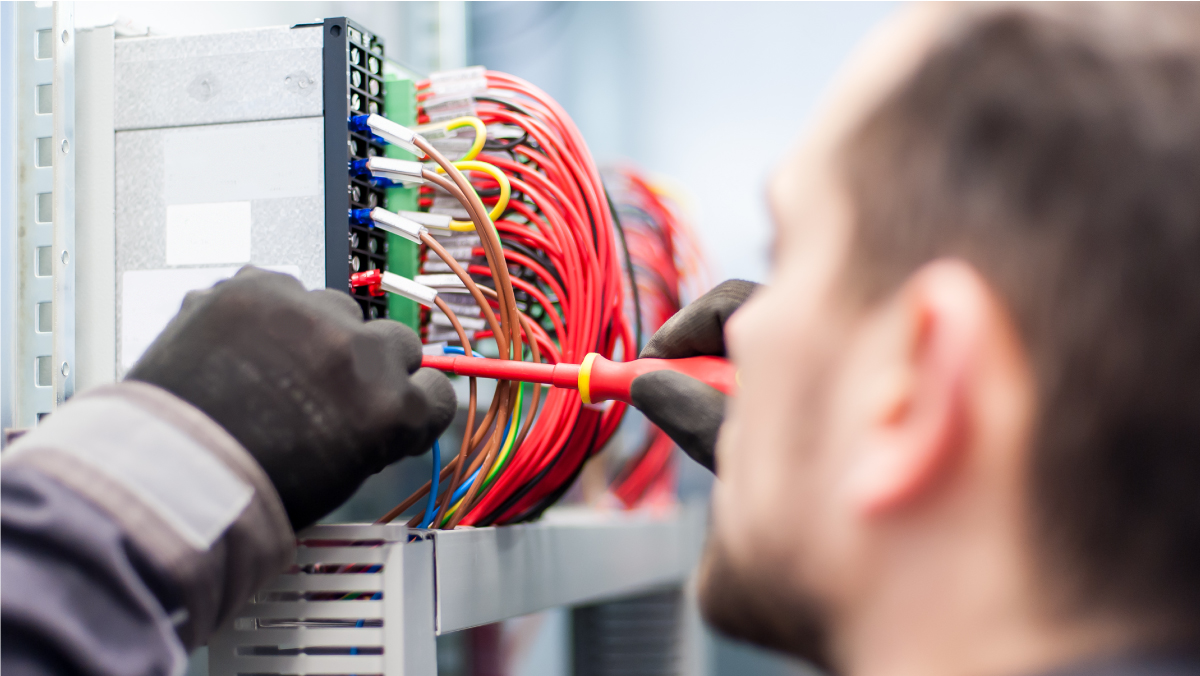 An Electrician at Work