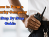 How to Form a Security Company in the UK: A Step-by-Step Guide